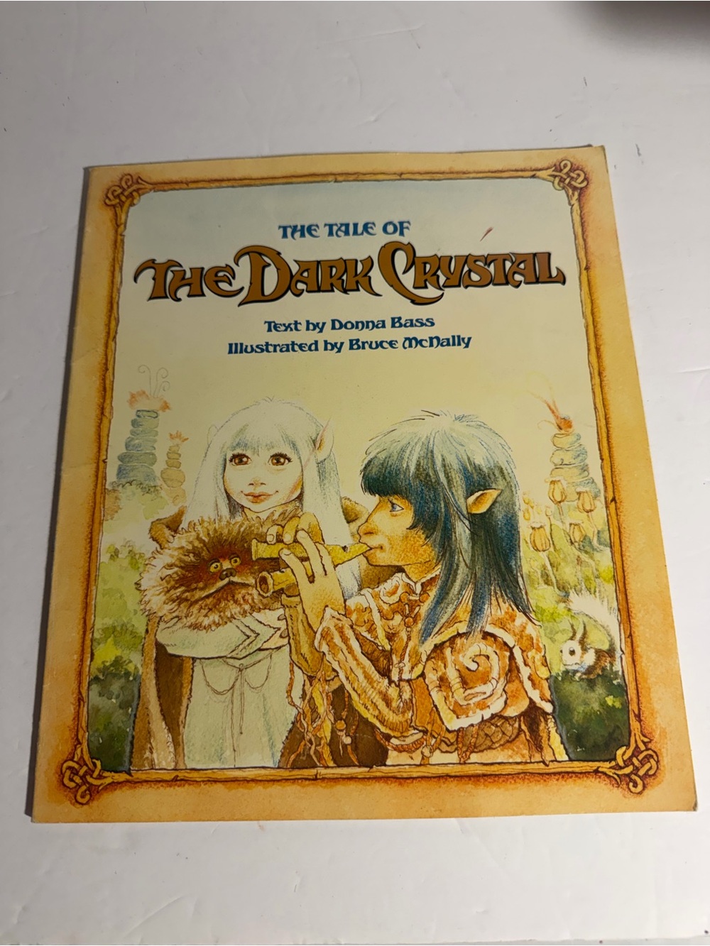 Vintage 1982 the dark crystal storybook